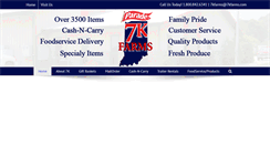 Desktop Screenshot of 7kfarms.com