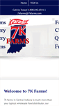 Mobile Screenshot of 7kfarms.com